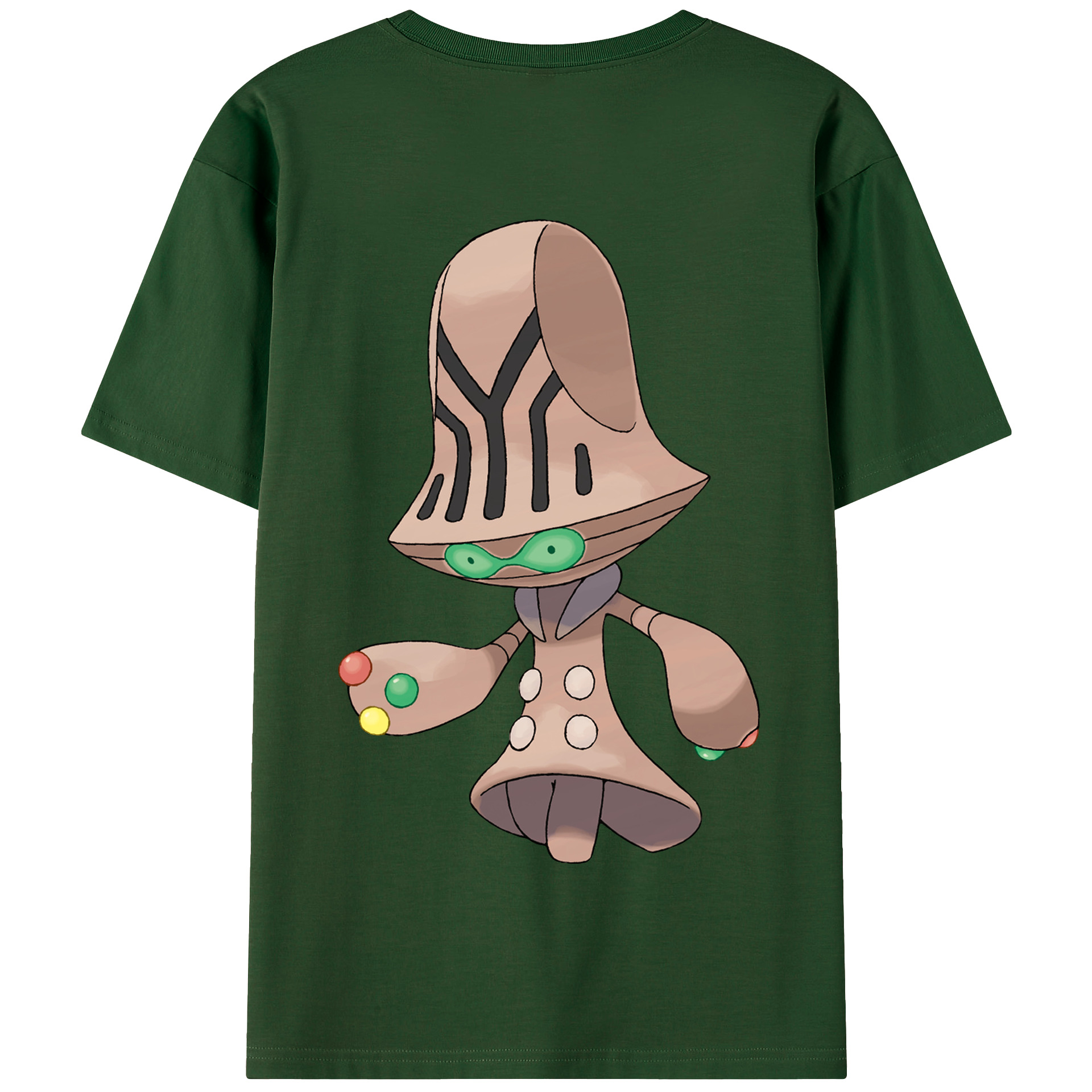 （画像用） ポケットモンスター Pokémon 綿100％半袖Tシャツ（背面プリント）